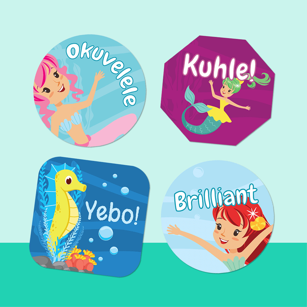 Mermaids Merit Labels