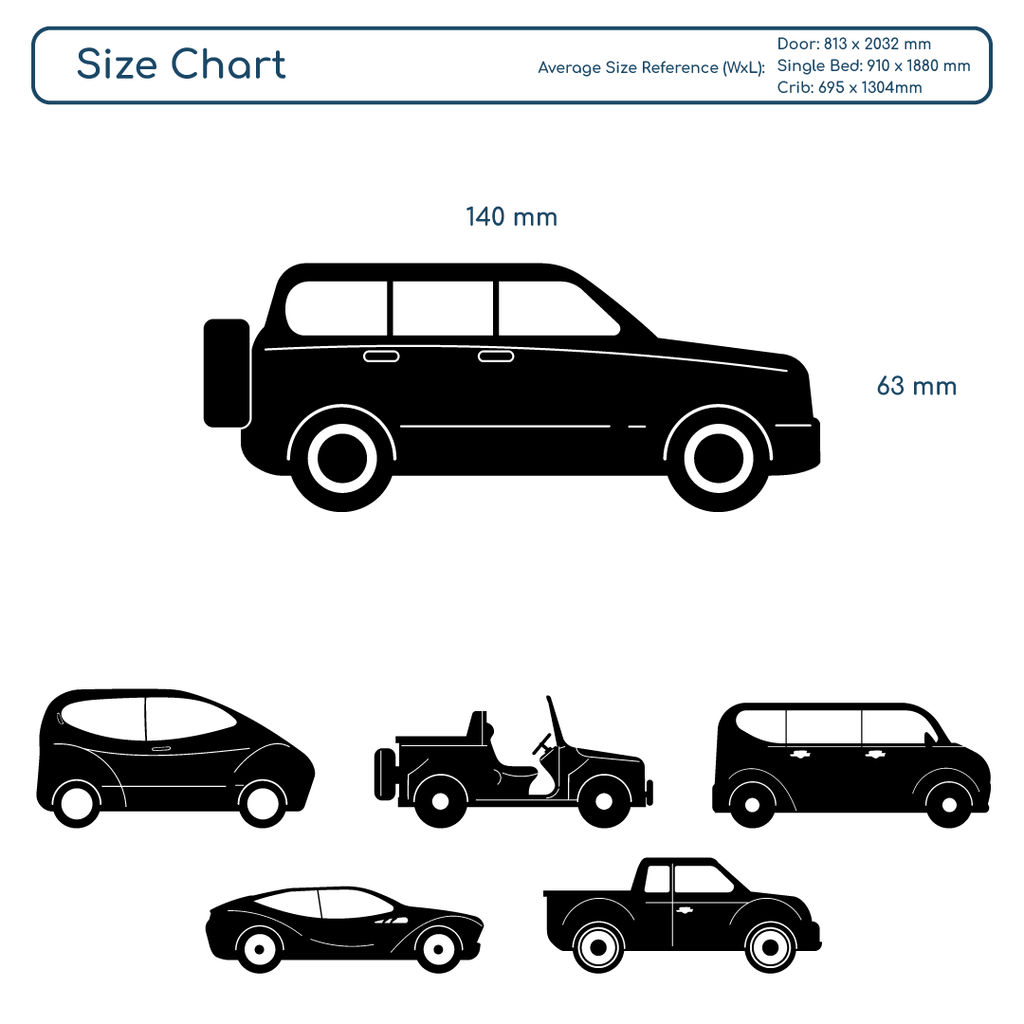 Car Pattern - Black