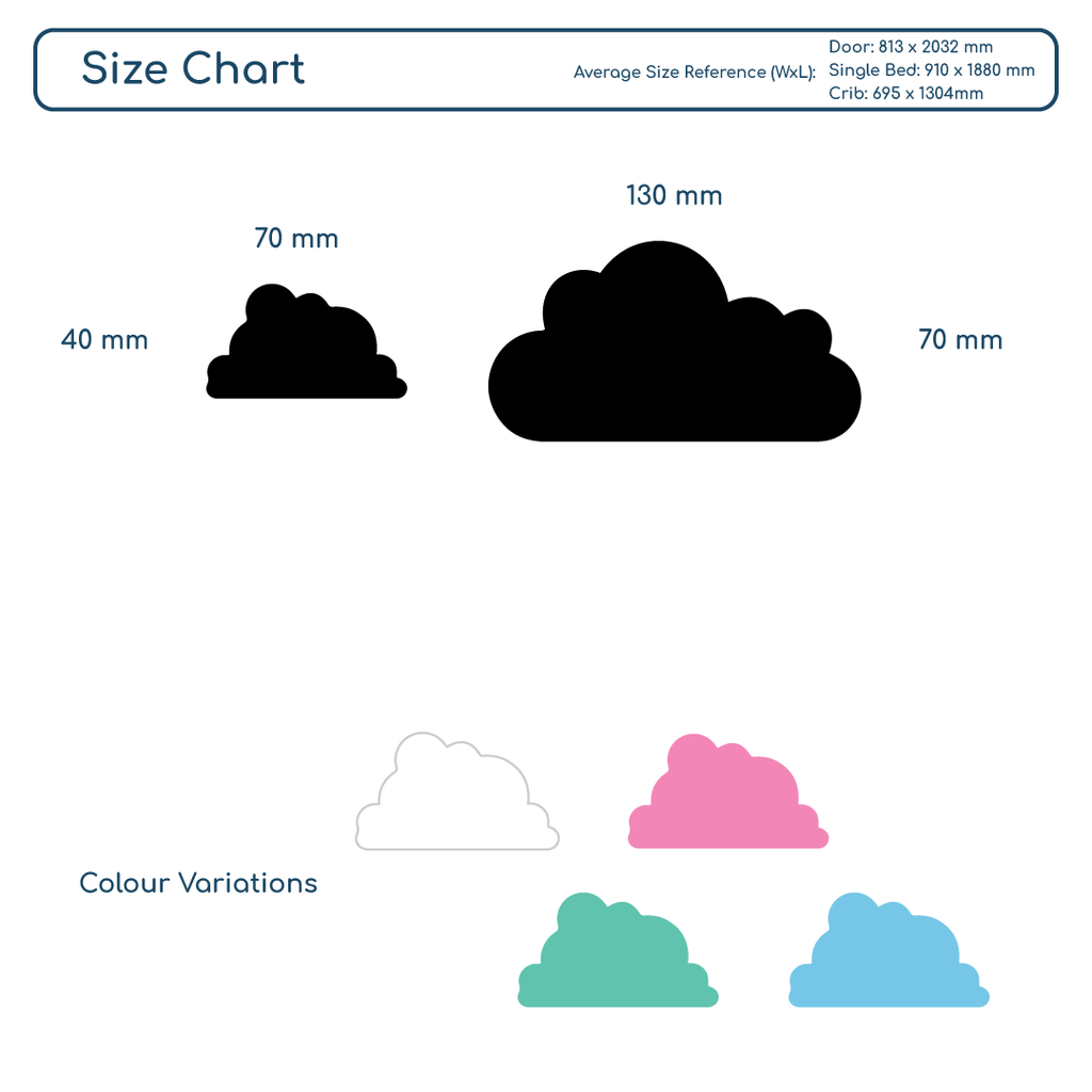 Cloud Pattern - Blue