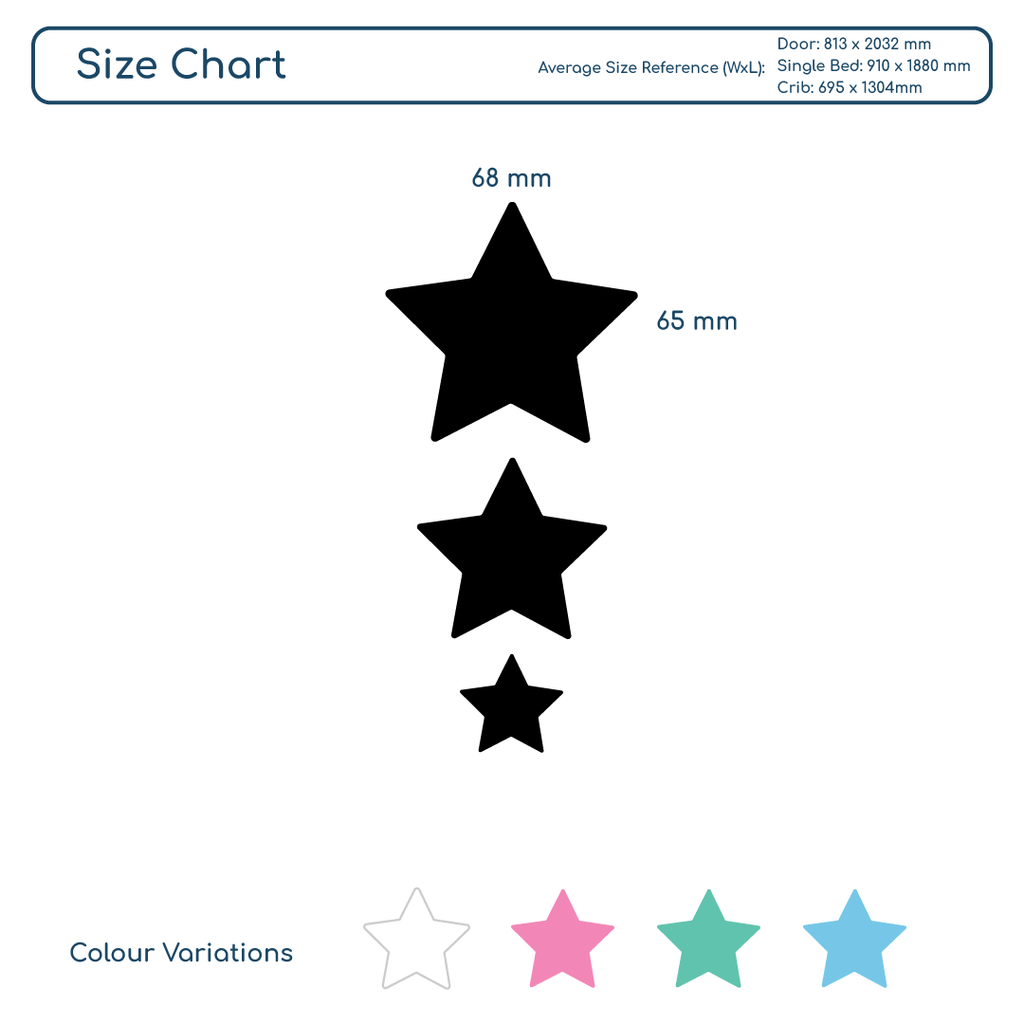 Stars Pattern - White