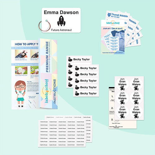 Avoid Lost-and-Found: Take Care of Your Yearly Bank Balance with School Label Packs