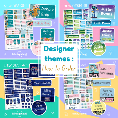 Colour Designer Themes and How to Order them