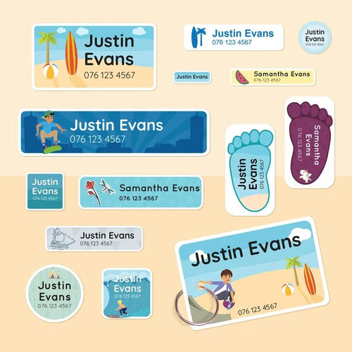 Colour Name Labels for Clothes