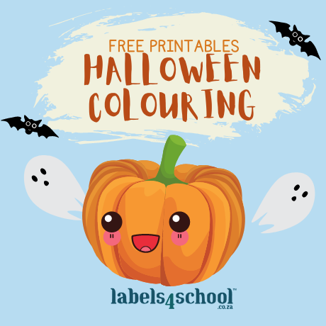 Halloween Pumpkin Emoji Colouring