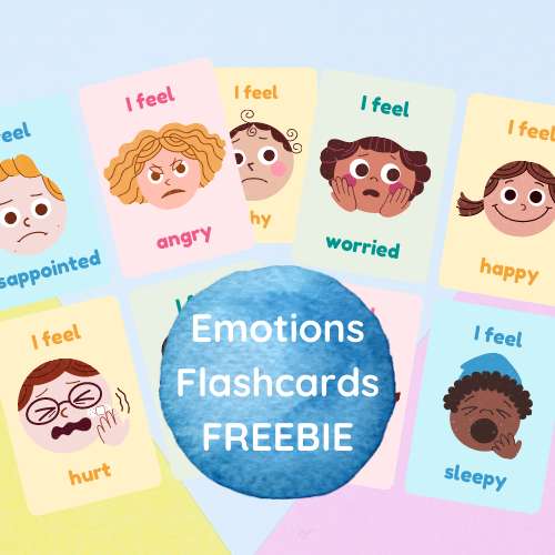 Emotions Flashcards - Freebie