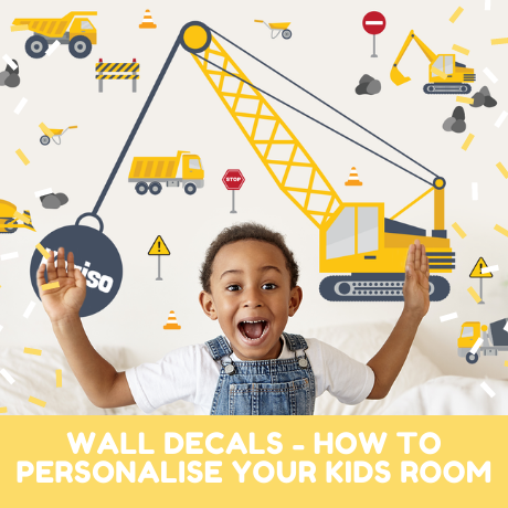 Wall Decals: The BEST way to decorate your kid's room!