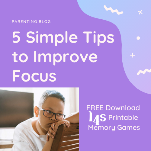 5 Simple Tips to Improve Focus