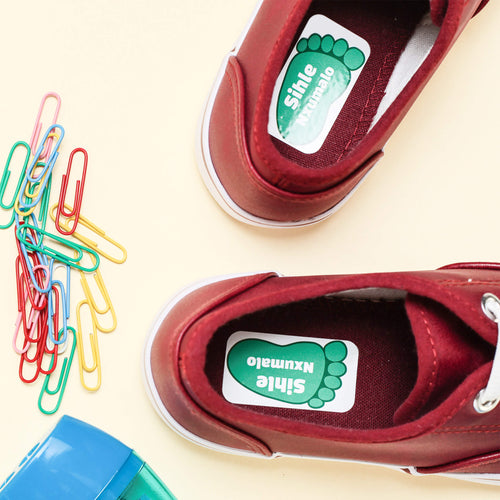 Shoe Labels for Primary School Children