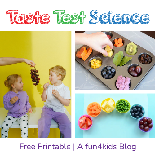 Taste Test Science - Free Printable