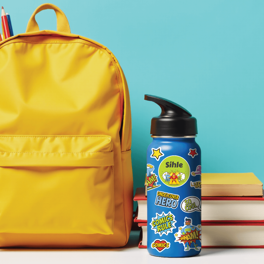 Waterproof School Labels for Kids