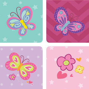 Butterfly - Designer Name Labels