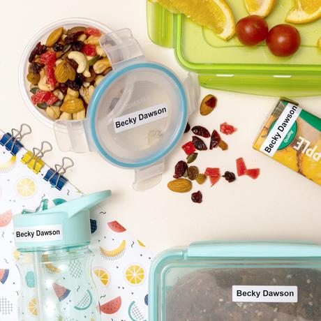 Fresh and Funky Waterproof Labels and Stickers for the School Year