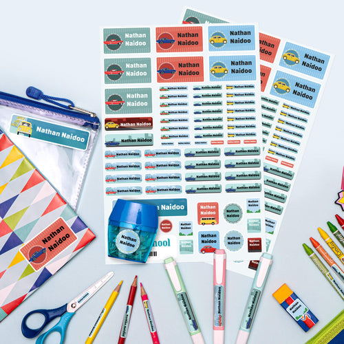 Personalised School Labels for Kids