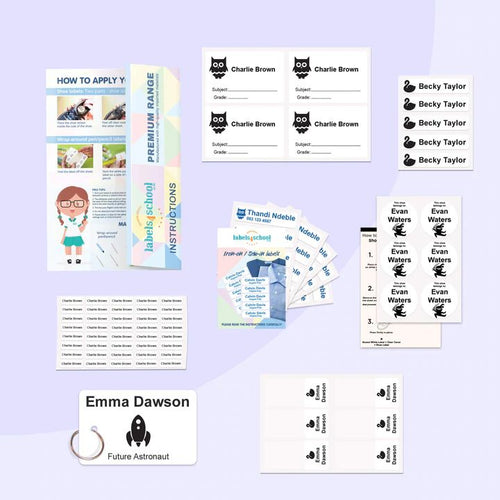 Name Labels for School