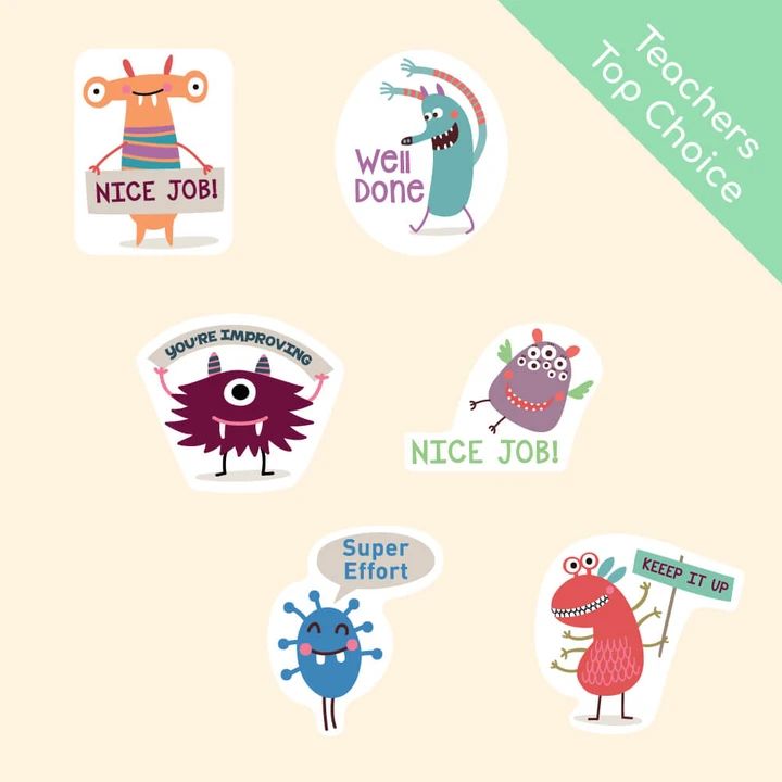 Reward Stickers that Praise, Encourage, and Motivate - Labels4School