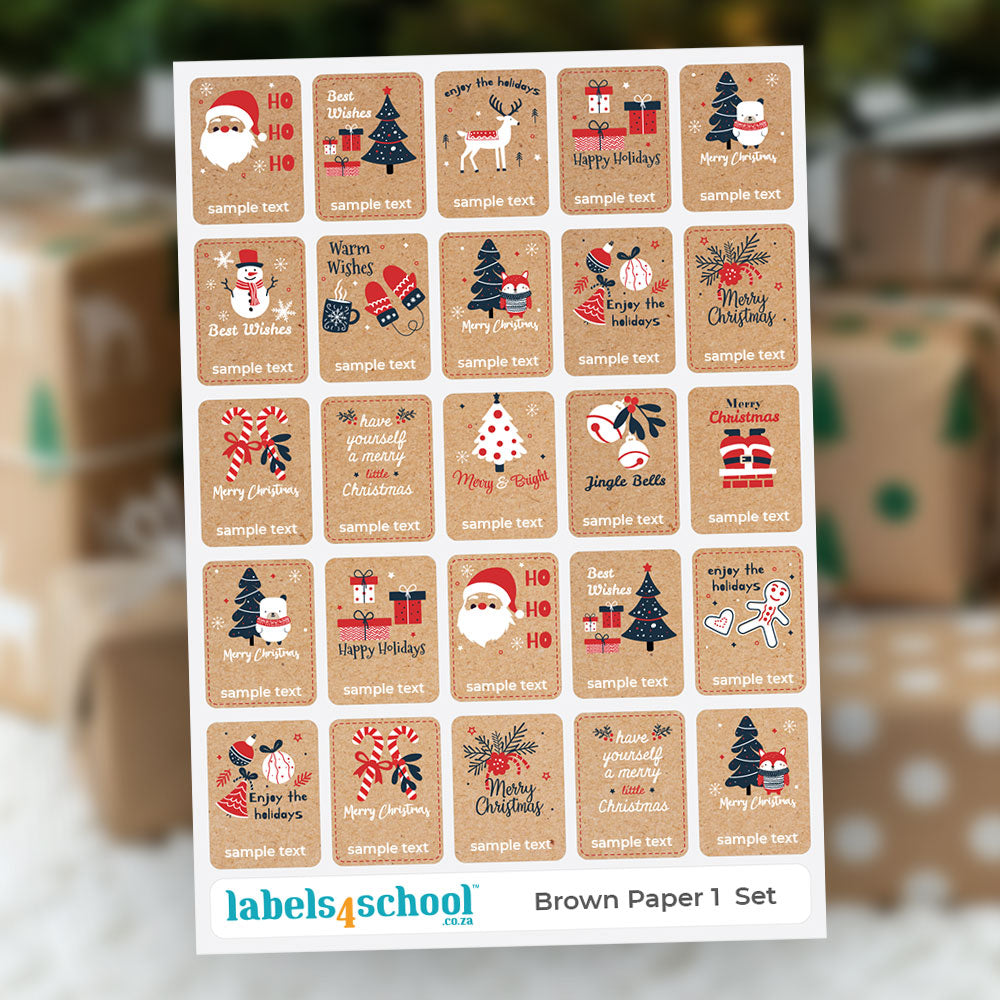 Christmas Labels - Customisable