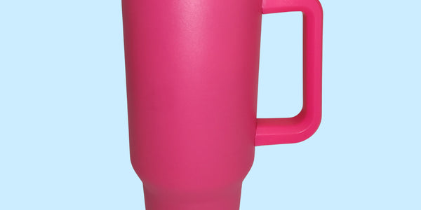Classic Giant Travel Mug - Barbie Pink