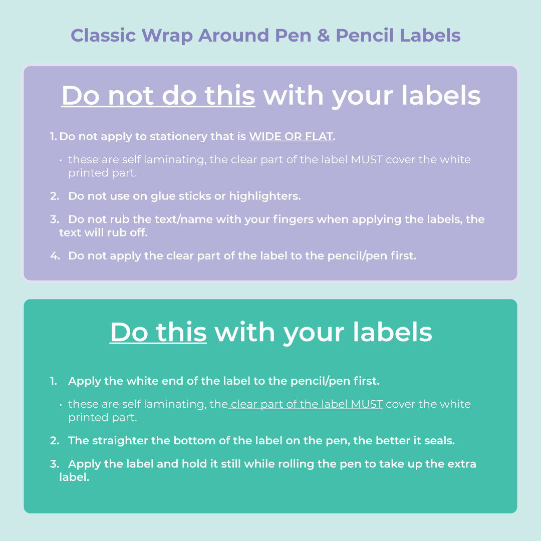 Basic Label Pack | 164 labels | Labels4School