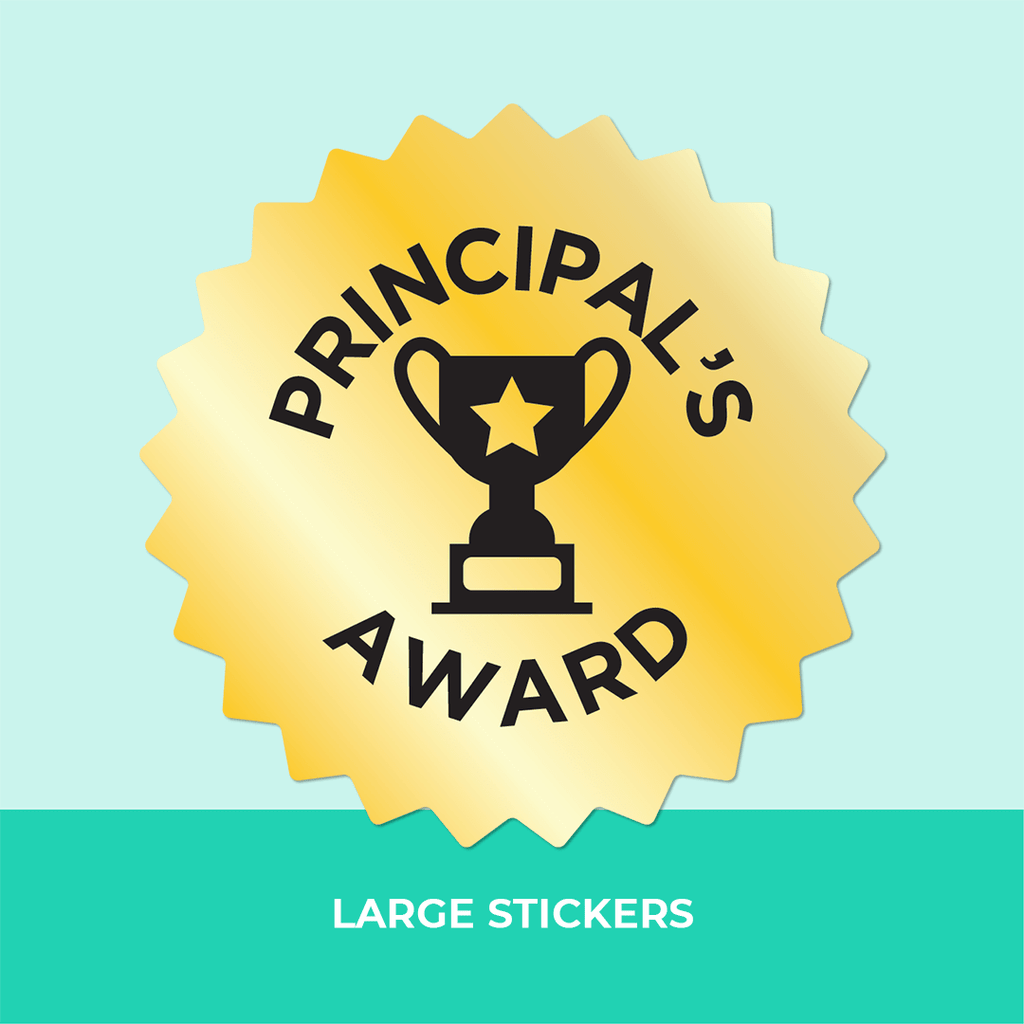 Large Principal Award Labels