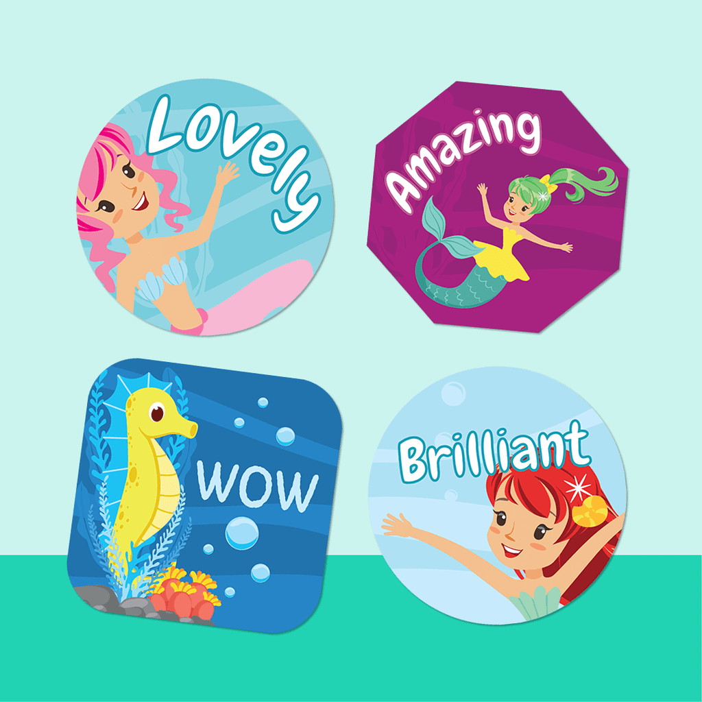 Mermaids Merit Labels