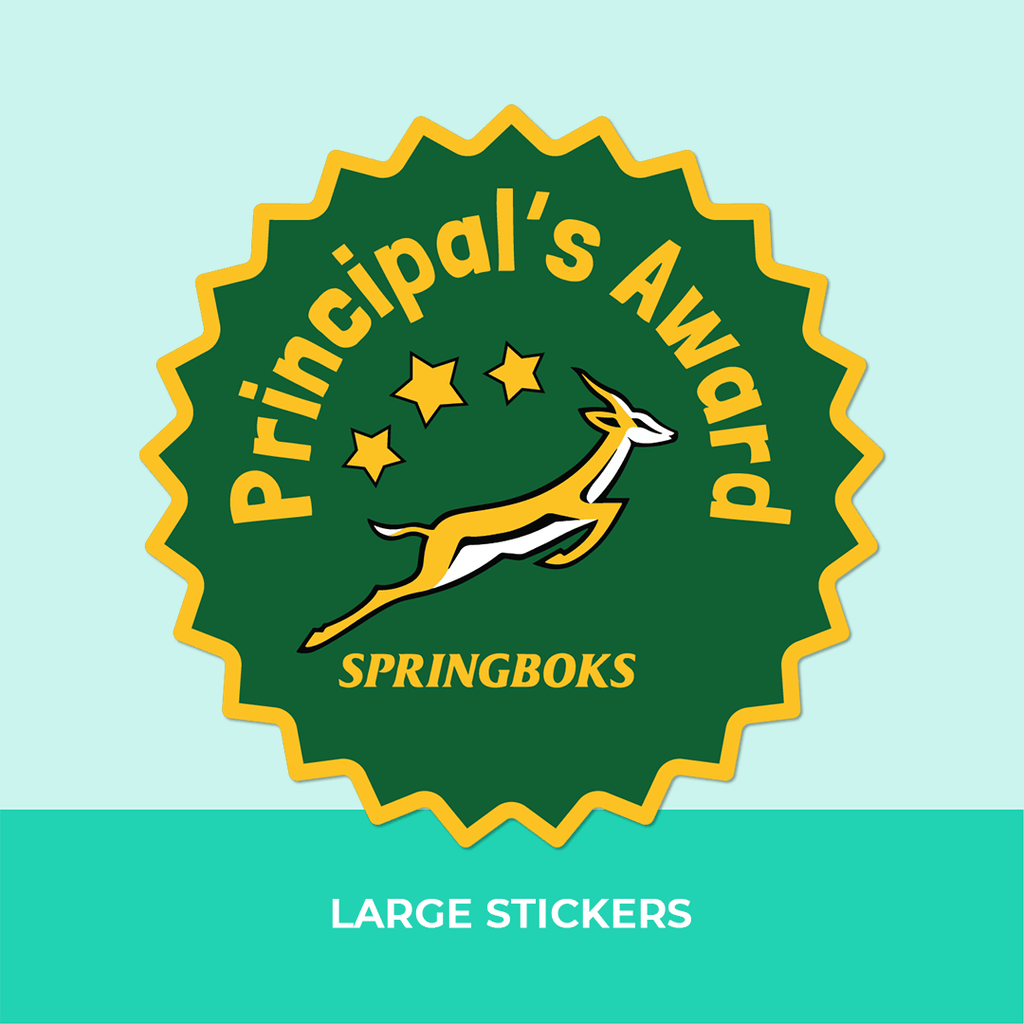 Sports Teams - Springbok Principal's Labels