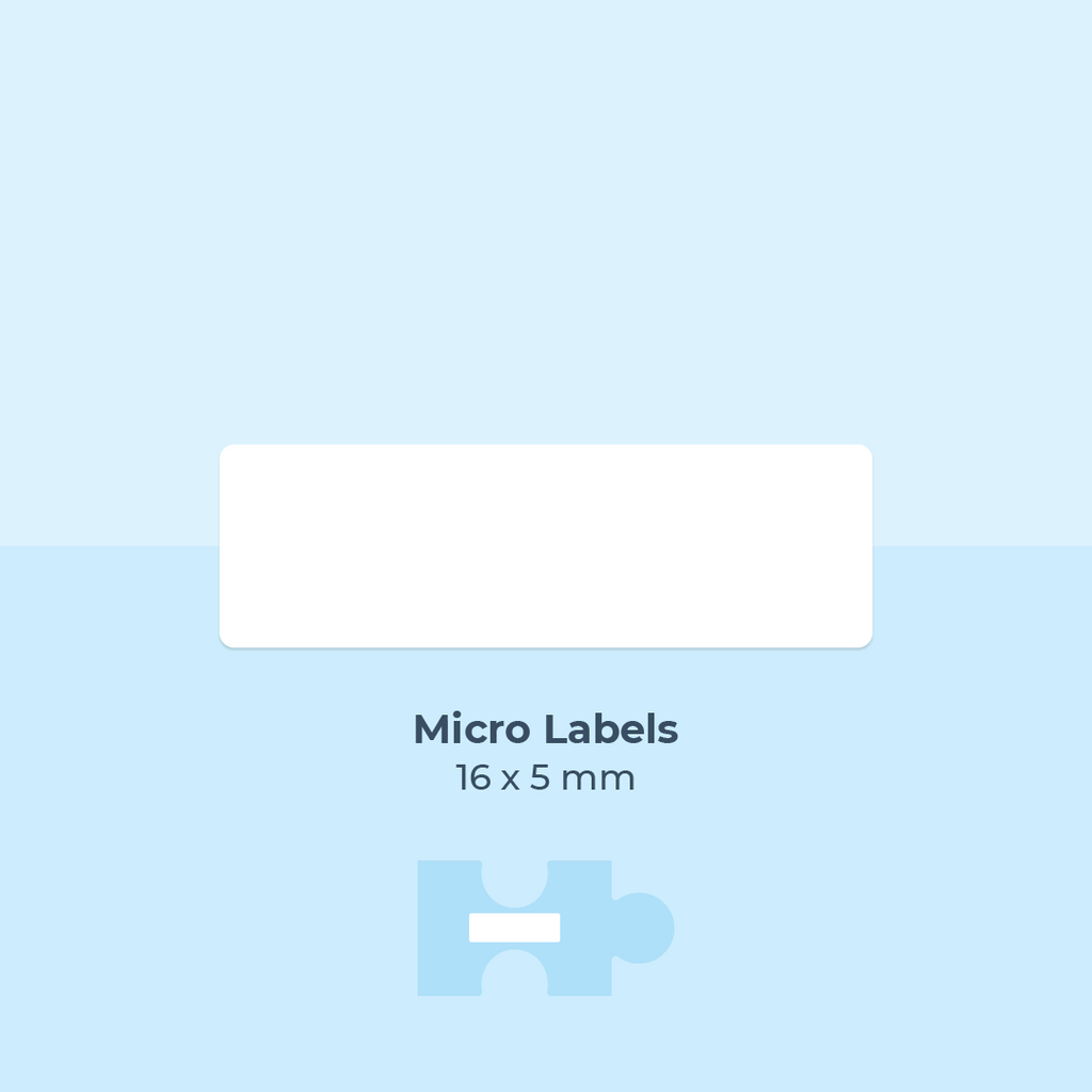 Micro Labels - 80 Versatile Name Labels | Labels4School