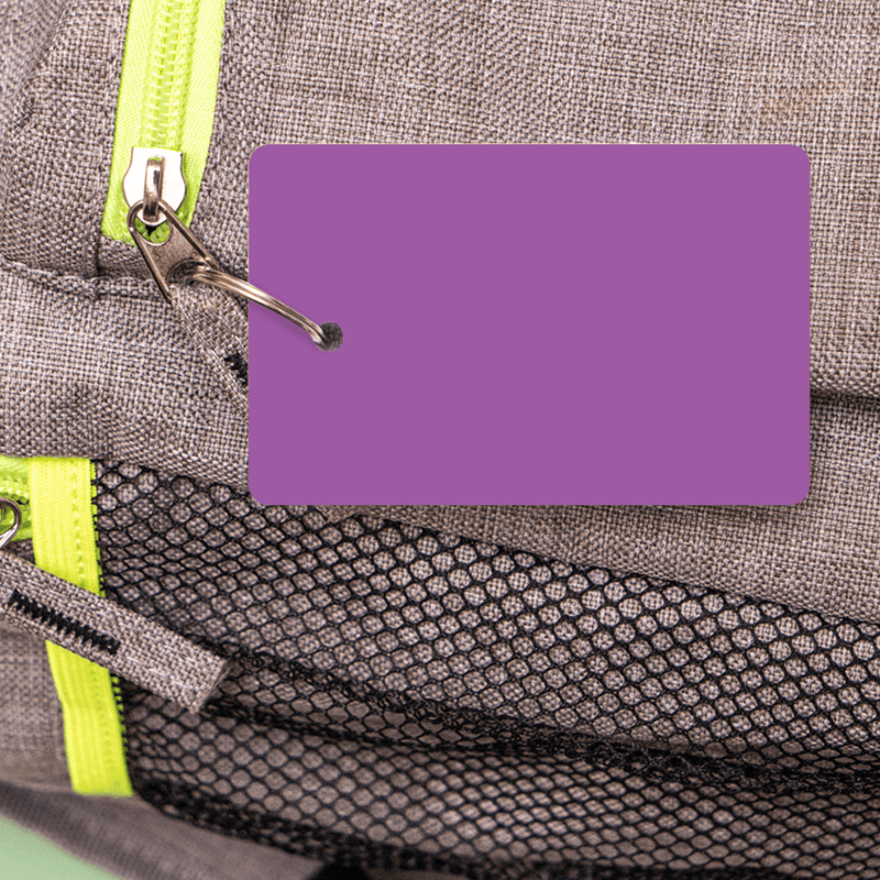 Colour Less Tag Colour Bag Tags - Personalised Vibrant Bag Tags – Labels4School