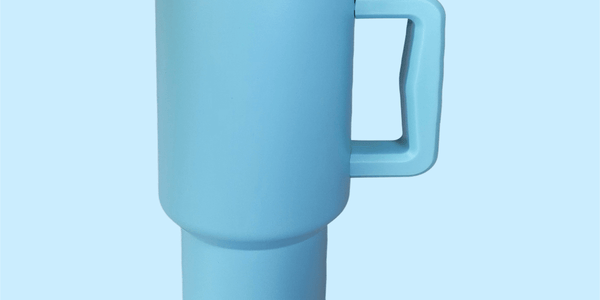 Premium Giant Travel Mug - Baby Blue