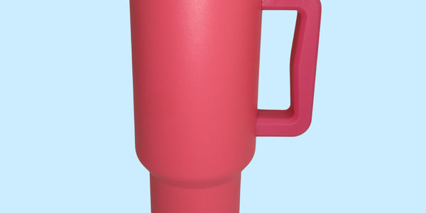 Premium Giant Travel Mug - Party Pink