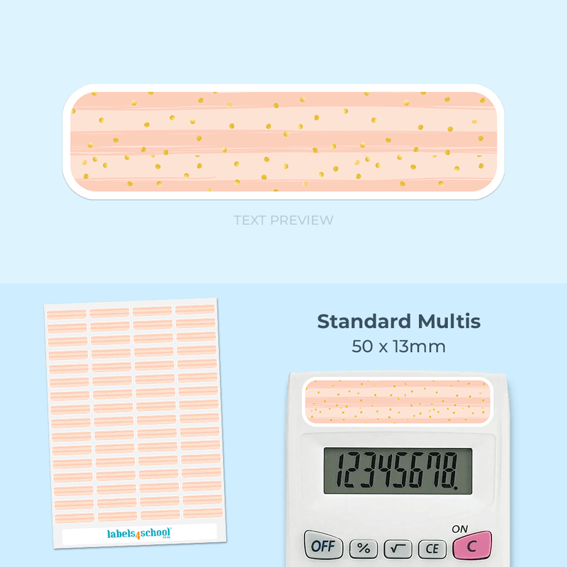 Colour Standard Multis - Multi-Purpose Labels – Labels4School