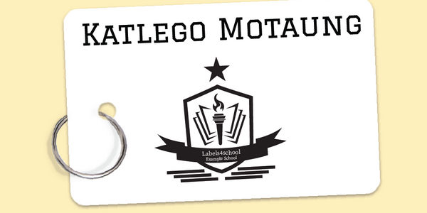 School Branded - Classic Bag Tag