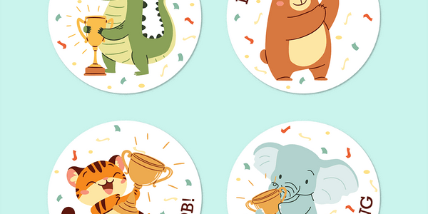 Animal Awards Merit Stickers
