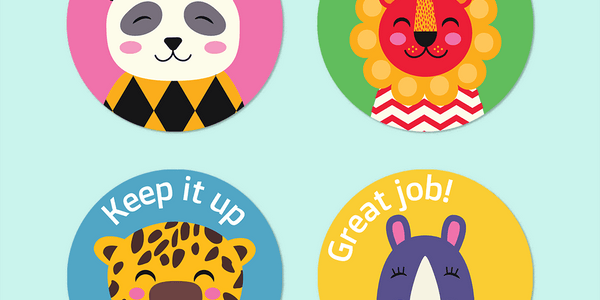 Animal Friends Merit Stickers