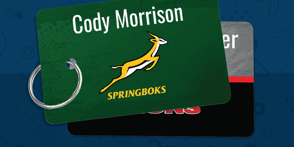 Sports Teams - Colour Bag Tags