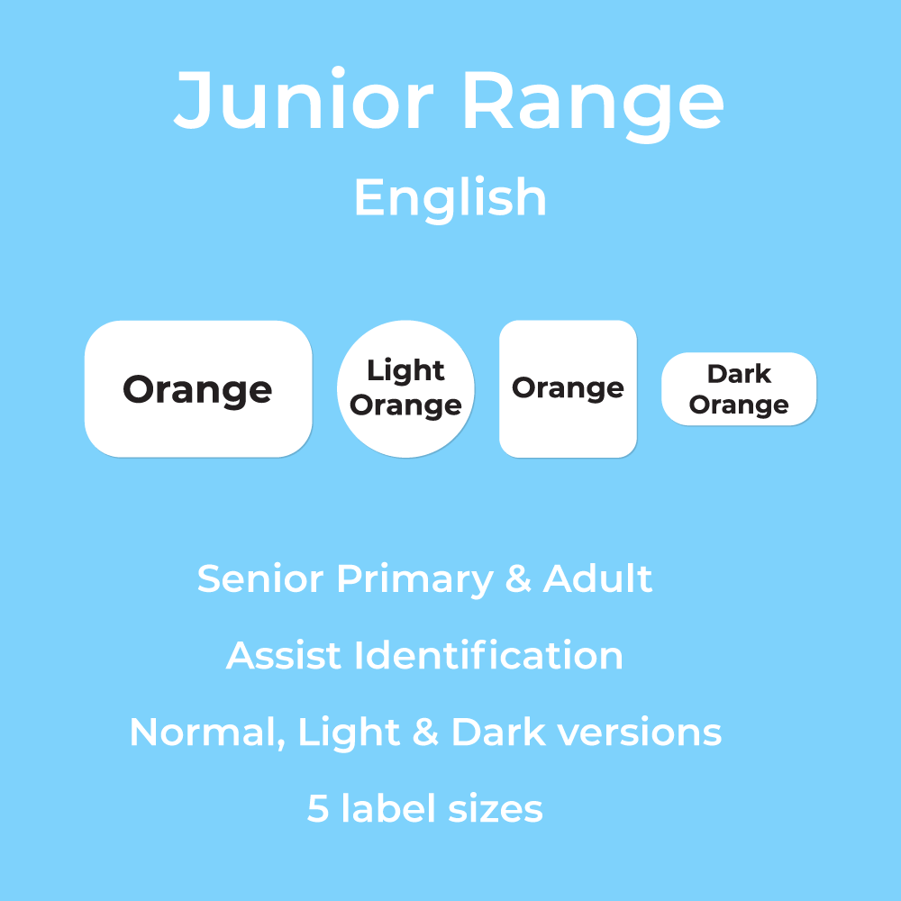 Colour Blind Pattern Rude Message Colour Blind Labels - Senior - Safety Alert Labels | Labels4school ...