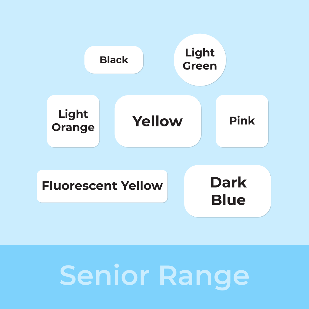 Colour Blind Stickers - Senior