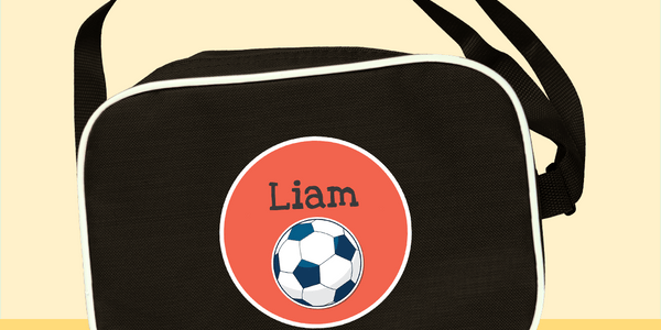 Black Lunch Bag - Customise your own