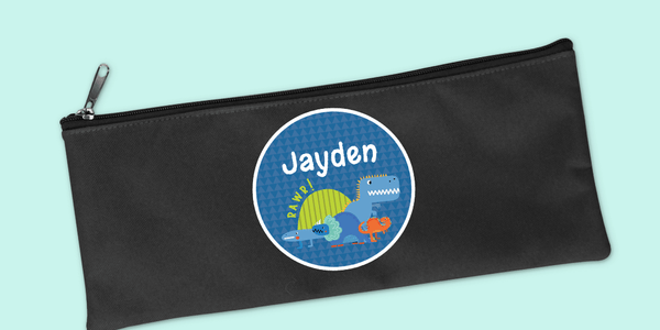 Black Pencil Case - Designer themes