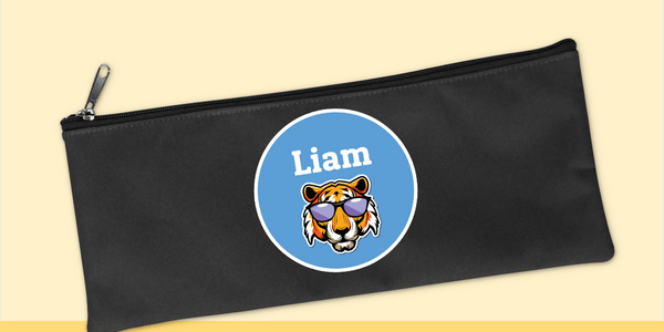 Black Pencil Case - Customise your own