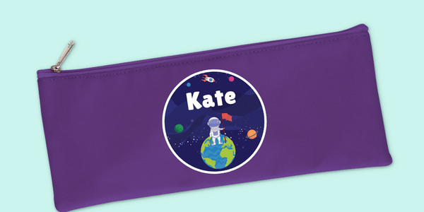 Purple Pencil Case - Designer themes