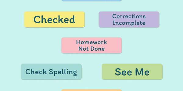 Teacher Instruction Stickers - Senior Phase