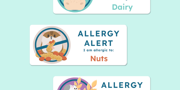 Allergy Alert Stickers