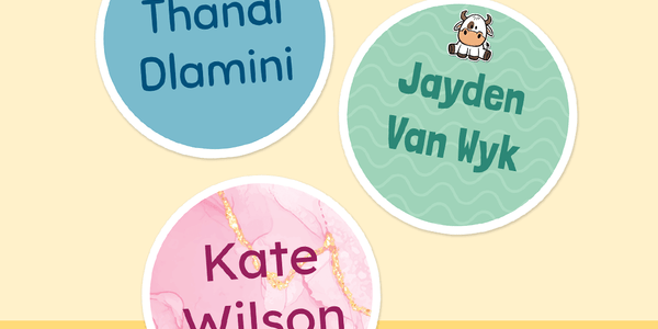 Colour Big Dots - Customise your own