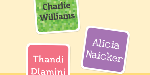 Colour Baby Squares - Customise your own