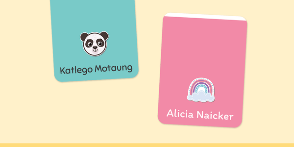 Colour Wrap-around Pencil Labels - Customise your own