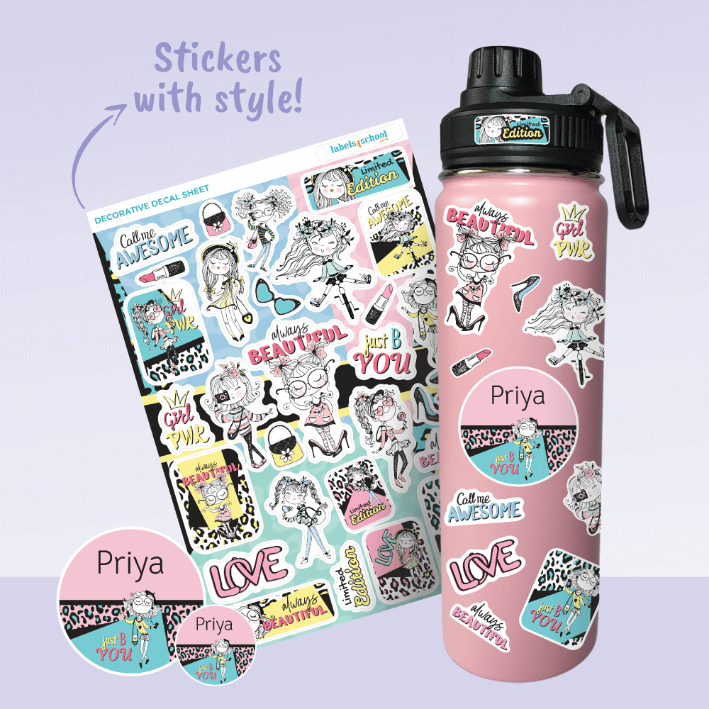 Personalised Kids Sticker Sheets