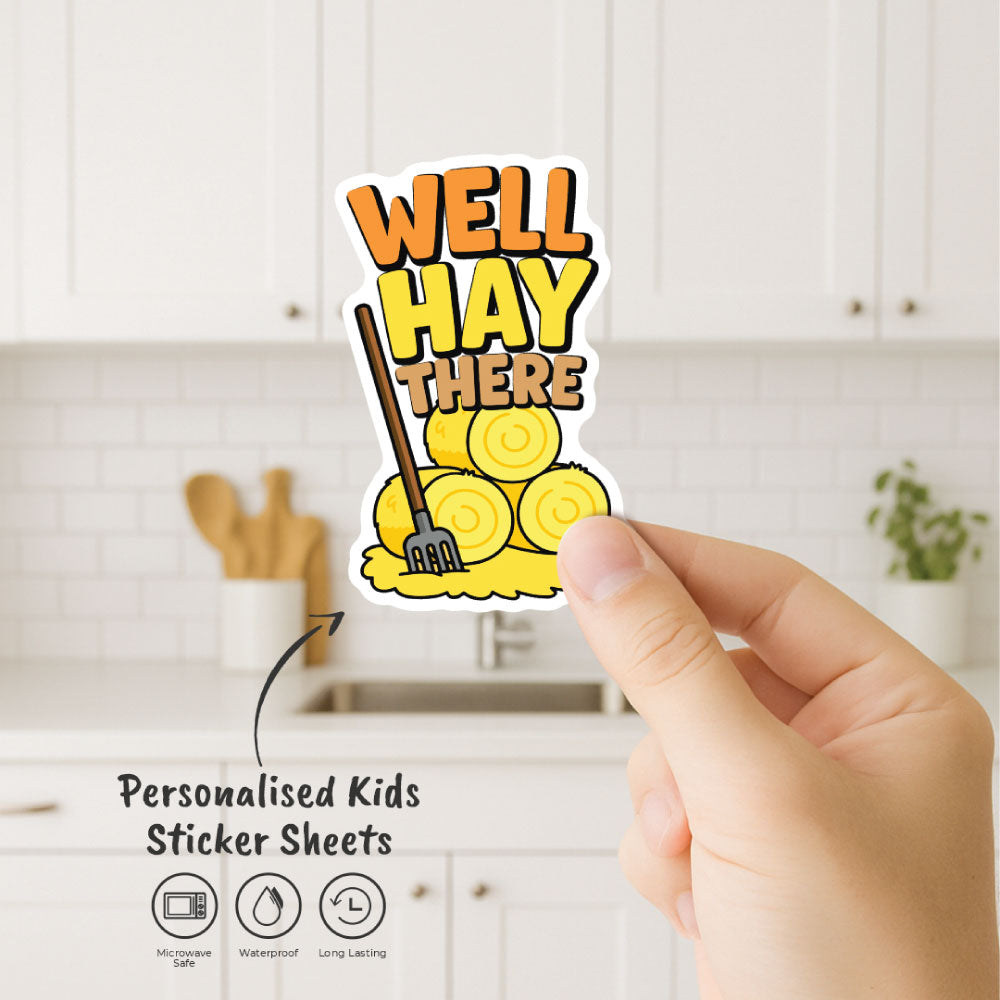 Personalised Kids Sticker Sheets