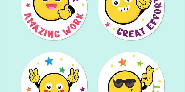 Emoji Friends Merit Stickers