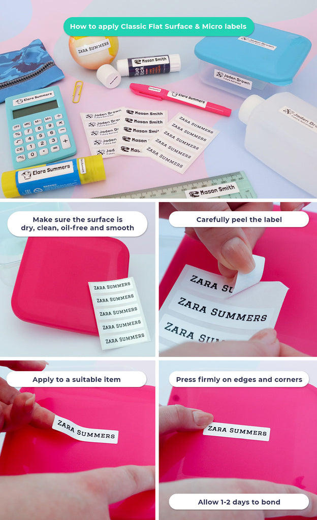 How to Use Our Labels | Follow These Steps – Labels4School
