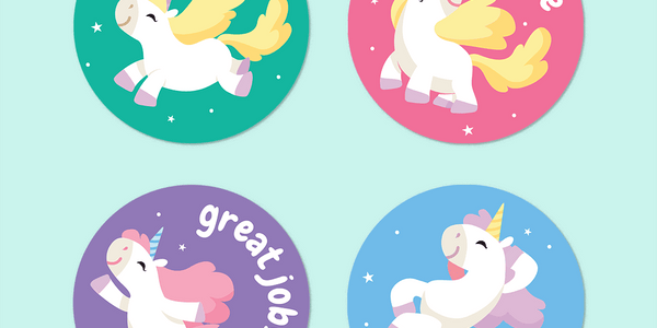 Little Unicorns Merit Stickers